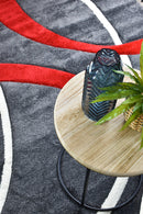 Dahlia 798 Dark Grey Red.