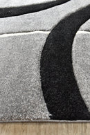 Dahlia 798 Light Grey Black.