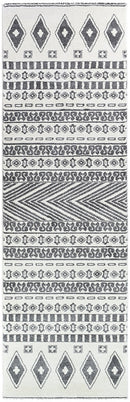 Vison 343 Cream Light Grey Runner.