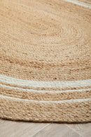 Cooroy 111 Natural Oval Rug.