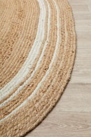 Cooroy 111 Natural Oval Rug.