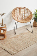 Cooroy 444 Natural Runner Rug.