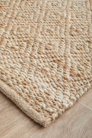 Cooroy 444 Natural Runner Rug.