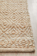 Cooroy 444 Natural Runner Rug.