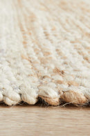 Cooroy 555 Natural White Runner Rug.