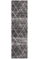 Bayview Noah Charcoal Contemporary Rug.
