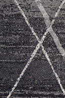 Bayview Noah Charcoal Contemporary Rug.