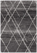 Bayview Noah Charcoal Contemporary Rug.