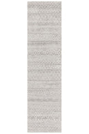 Bayview Nadia Grey Rustic Tribal Rug.