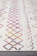 Bayview Nadia Multi Rustic Tribal Rug.