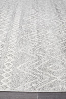 Bayview Selma Silver Tribal Rug.