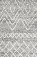 Bayview Selma Silver Tribal Rug.