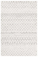 Bayview Selma White Grey Tribal Rug.