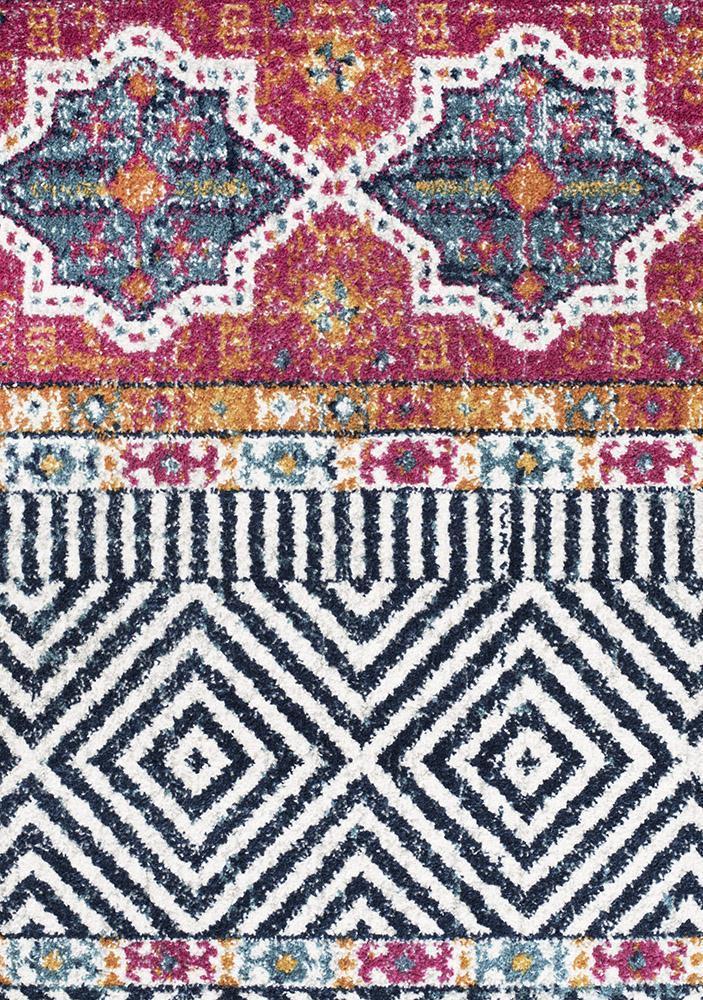 Bayview Sabrina Multi Tribal Round Rug.