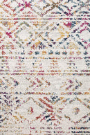 Bayview Ismail Multi Grey Rustic Runner Rug.