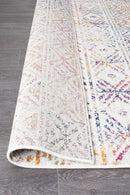 Bayview Ismail Multi Grey Rustic Runner Rug.