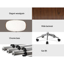 Crieff PU Office Chair - White