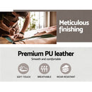 Crieff PU Office Chair - White