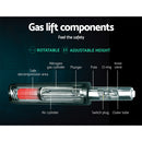 Moestroff Mesh Office Chair - Grey.