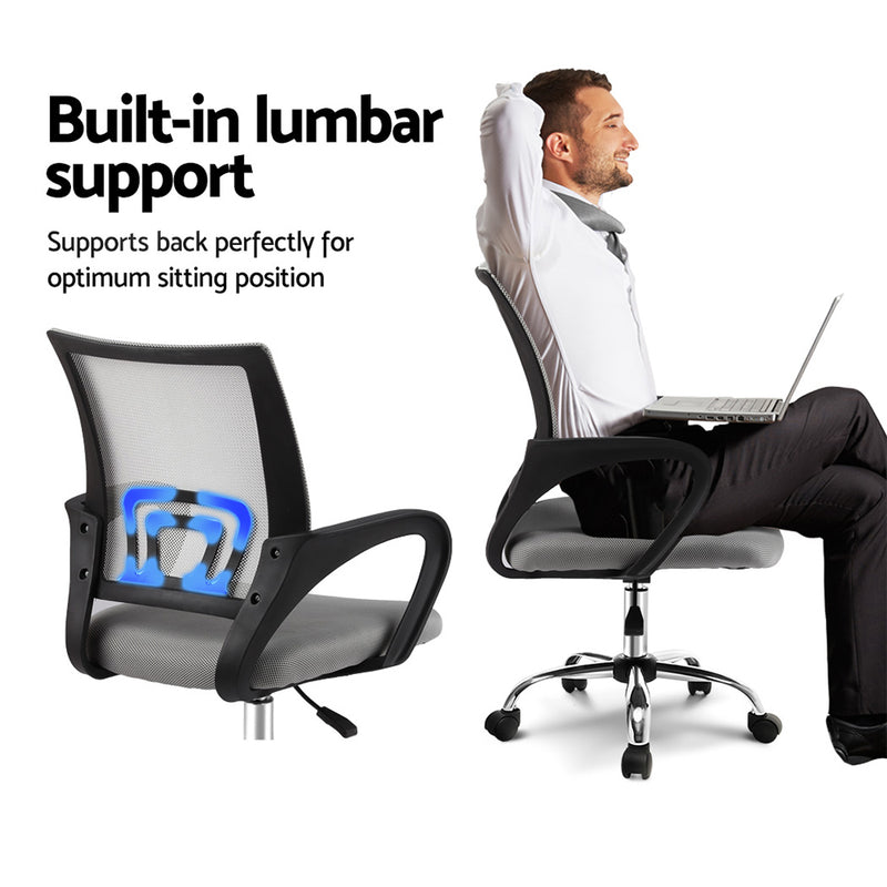 Moestroff Mesh Office Chair - Grey.