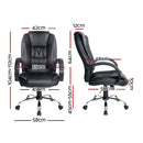 Kopstal PU Office Chair - Black
