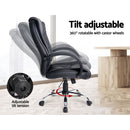Kopstal PU Office Chair - Black