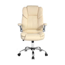 Holtz PU Office Chair - Beige