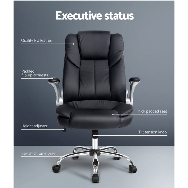 Svene PU Office Chair