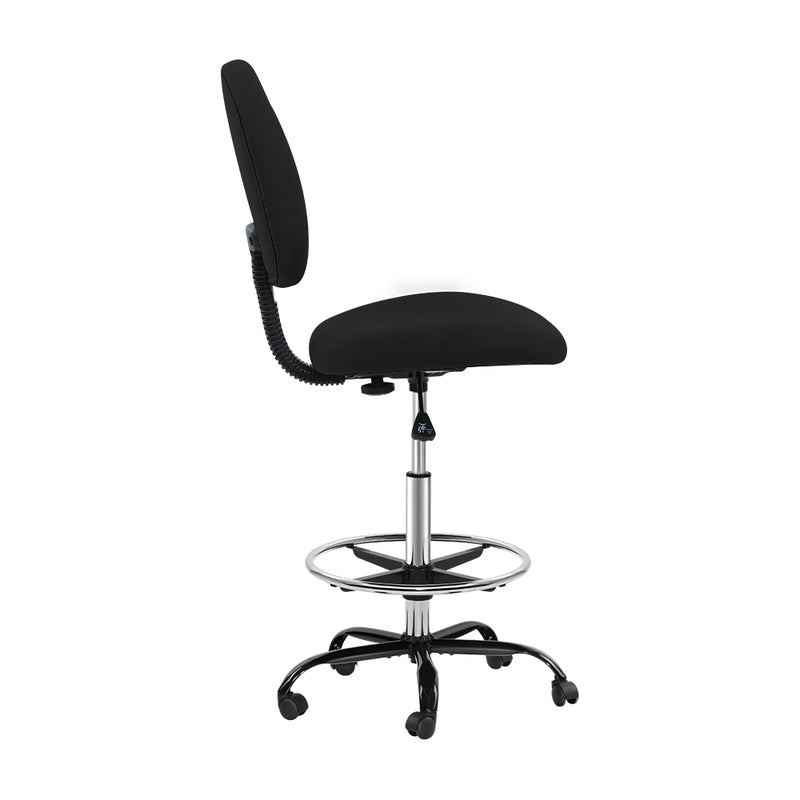Alva Fabric Drafting Stool