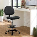 Alva Fabric Drafting Stool