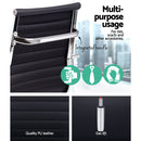 Tikar High Back PU Office Chair - Black