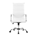 Tikar High Back PU Office Chair - White