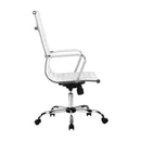Tikar High Back PU Office Chair - White