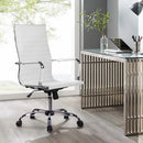 Tikar High Back PU Office Chair - White