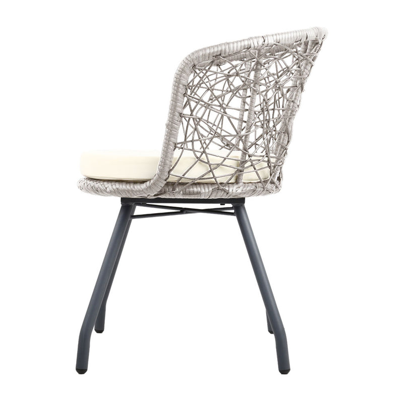Karping 3 Piece Outdoor Set - Grey