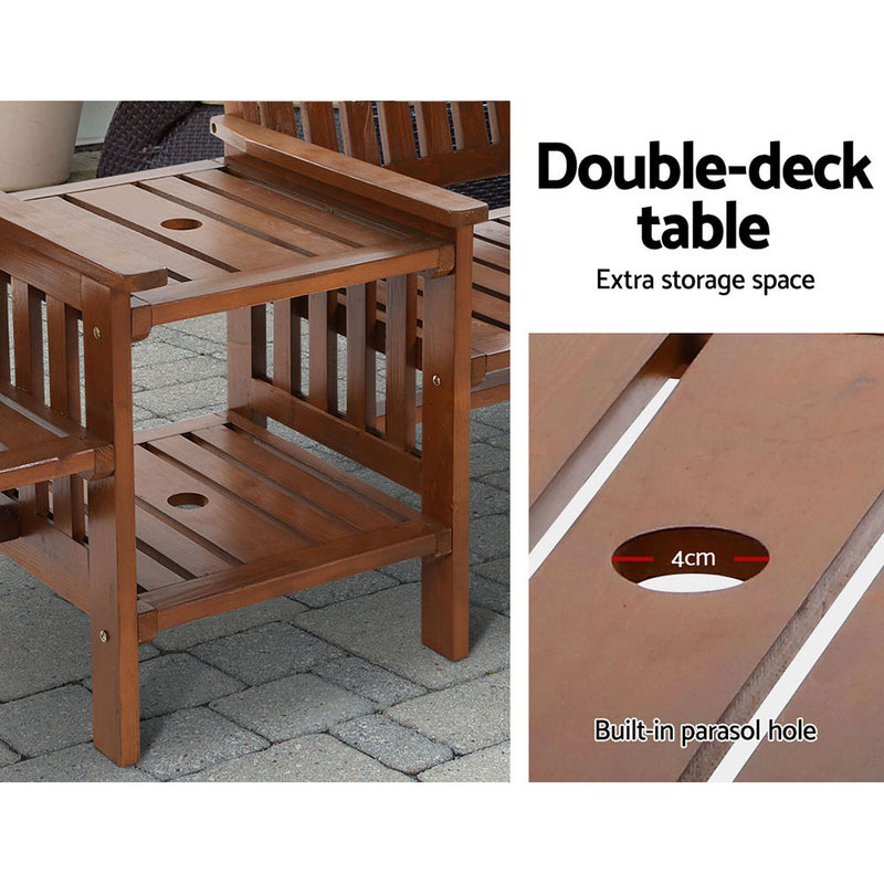 Rawson Loveseat Outdoor Set