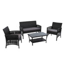 Drake 4 Piece Outdoor Set