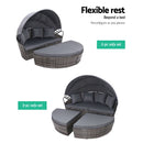 Castillo Garden Day Bed - Grey