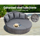 Castillo Garden Day Bed - Grey