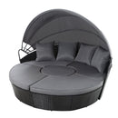 Castillo XL Garden Day Bed - Black