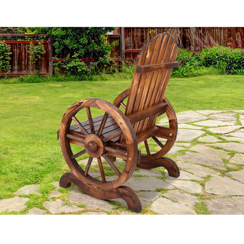 Wagon Wheels Outdoor Chair