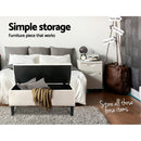 Storage Ottoman - Taupe