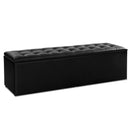 Relans Storage Large Ottoman  - PU Black