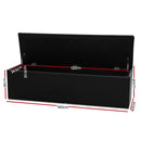 Relans Storage Large Ottoman  - PU Black