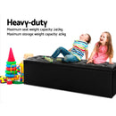 Relans Storage Large Ottoman  - PU Black