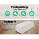 Hurley Storage Ottoman - Beige