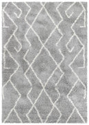 Palermo Shaggy Rug 0A432A Cream Grey.