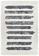 Palermo Shaggy Rug 0B470A Dark Grey.