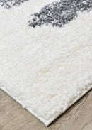 Palermo Shaggy Rug 0B470A Dark Grey.