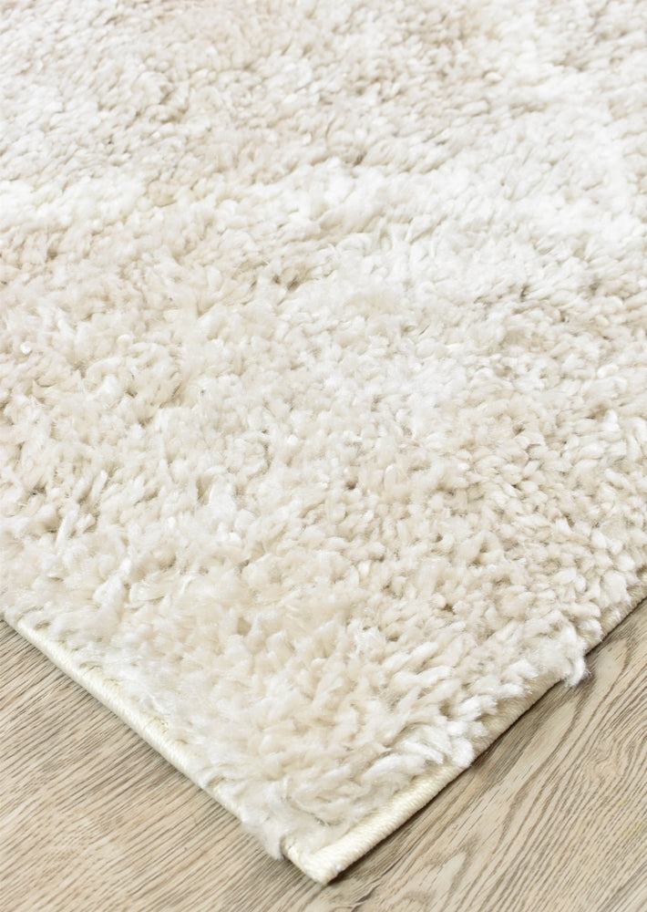 Palermo Shaggy Rug 0B482A Cream Beige.